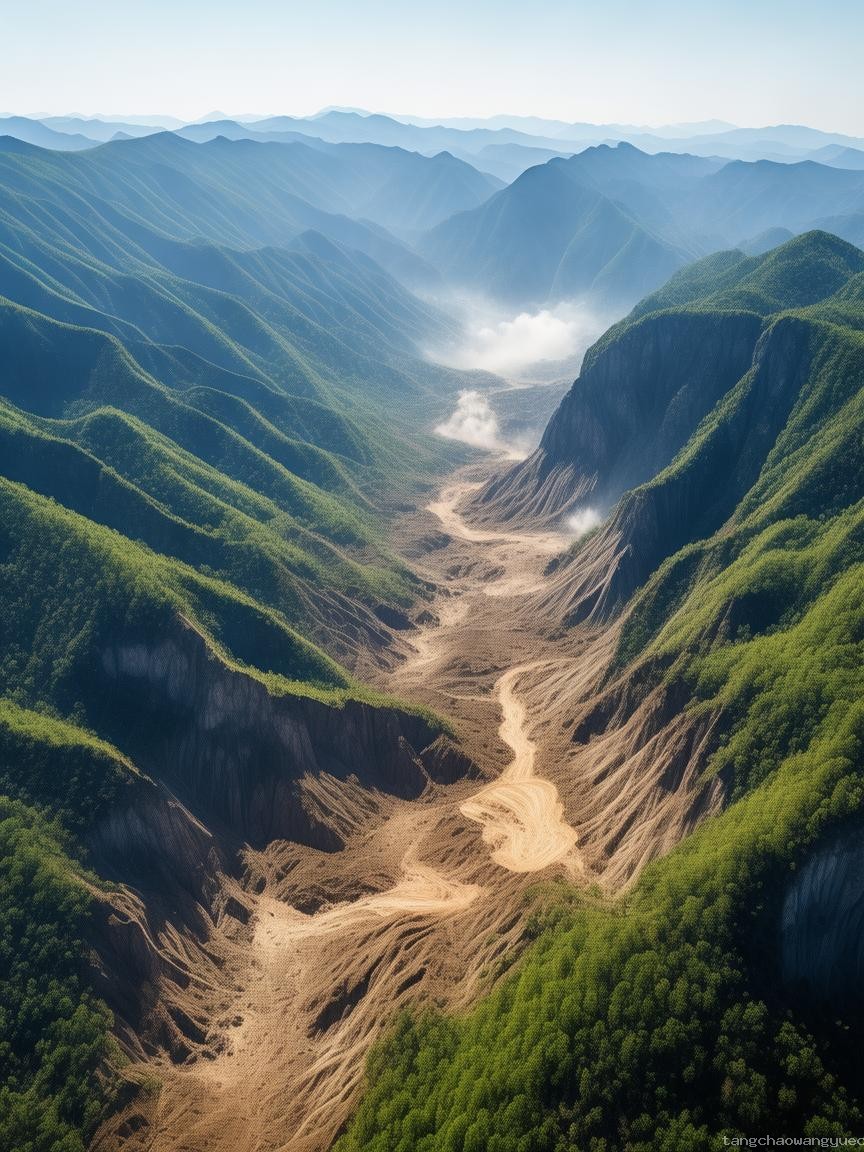 航拍贵州山体滑坡：震撼画面背后的地质灾害知识