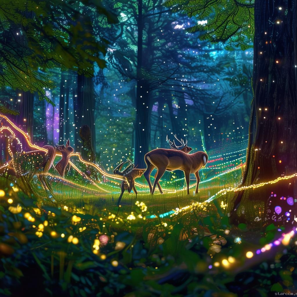 **野生遭遇，创新思维下的安全防护网🦌💡**